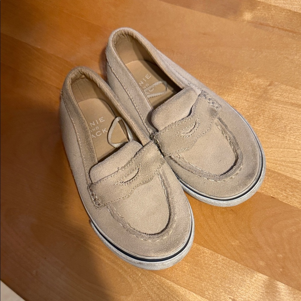 SOLD!! Janie and jack Tan Kids Loafers